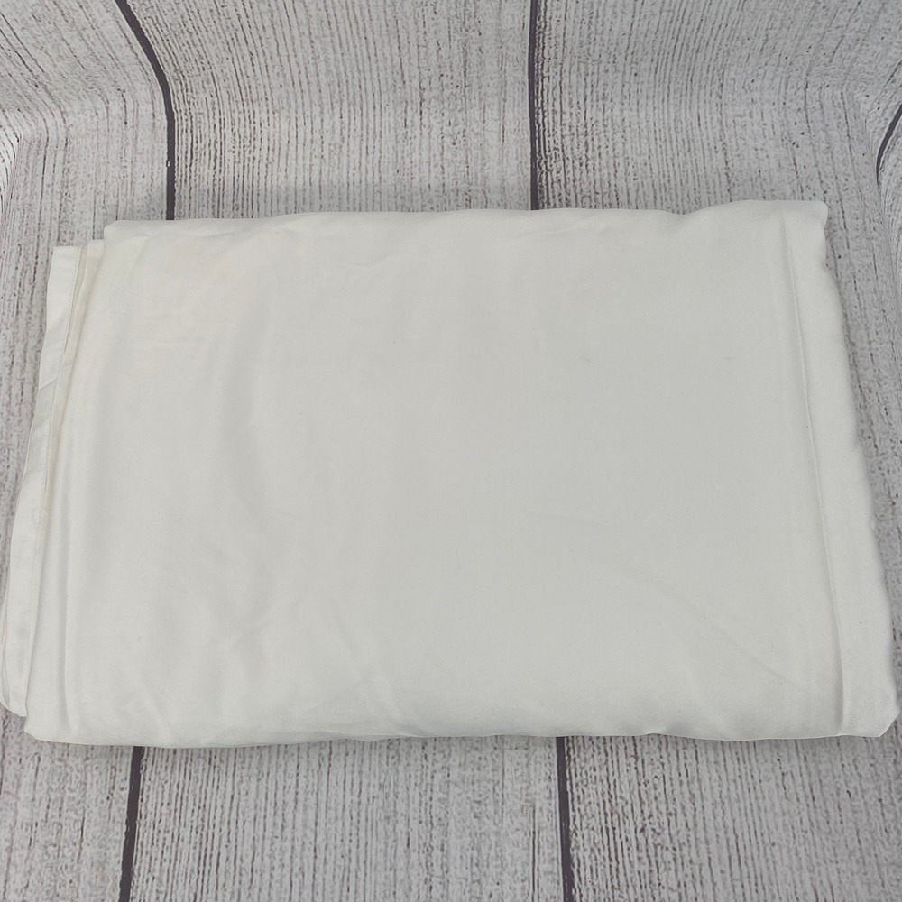 Cozy Earth Flat Sheet KING White 100% Viscose Bamboo Cooling Luxury Bedding